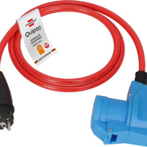 Adapterleitung Quipon LINK BQ 1,5 m 3 x 2,5 Stecker Schuko Winkelkupplung CEE