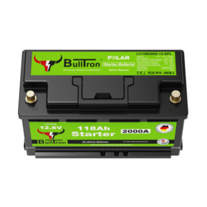 Starterbatterie 118 Ah BullTron mit 2000 A Kaltstartstrom, lang, L5 Gehäuse