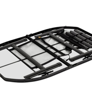 Campingtisch Bo-Camp Industrial Melrose Größe 120x80 cm Farbe Schwarz / Holzoptik