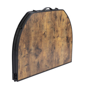 Campingtisch Bo-Camp Industrial Melrose Größe 120x80 cm Farbe Schwarz / Holzoptik