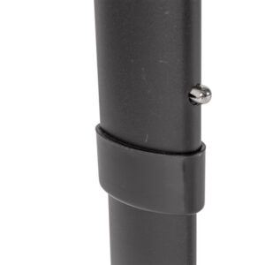 Campingtisch Bo-Camp Industrial Melrose Größe 120x80 cm Farbe Schwarz / Holzoptik