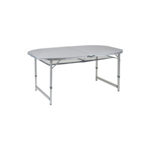 Campingtisch Bo-Camp Premium Oval Größe 150 x 80 cm Farbe grau