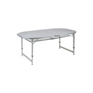 Campingtisch Bo-Camp Premium Oval Größe 150 x 80 cm Farbe grau