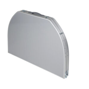 Campingtisch Bo-Camp Premium Oval Größe 150 x 80 cm Farbe grau