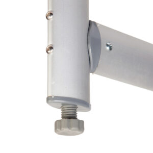 Campingtisch Bo-Camp Premium Oval Größe 150 x 80 cm Farbe grau