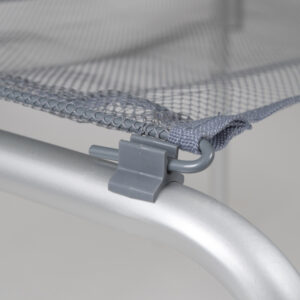 Campingtisch Bo-Camp Premium Oval Größe 150 x 80 cm Farbe grau