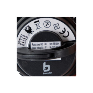 Insektenleuchte Bo-Camp Atom Farbe schwarz