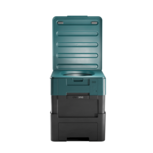 Verschweiß-Toilette Clesana X1 Farbe: schwarz/grün