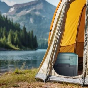 Verschweiß-Toilette Clesana X1 ProCharge, Farbe schwarz/grün