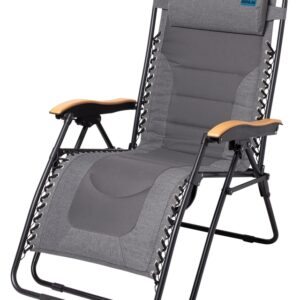 Liegestuhl XL Defa Farbe grau