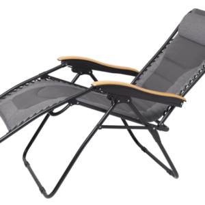 Liegestuhl XL Defa Farbe grau