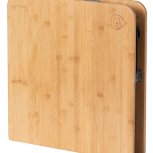 Küchenschrank faltbar Defa Farbe grau mit Bambusplatte