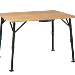 Tisch Defa Farbe schwarz mit Bambusplatte