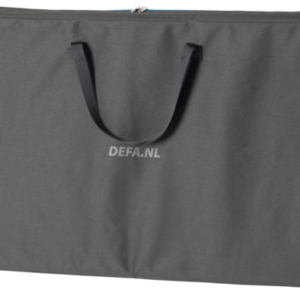 Tisch Defa Farbe schwarz mit Bambusplatte