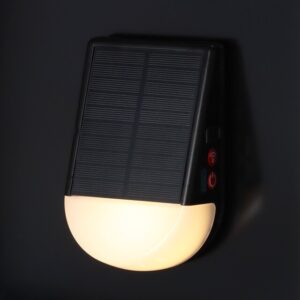 Outdoor Lampe Akku Solar LED Brennenstuhl LK 300 AS mit Bewegungsmelder IP54, 250 lm, USB C
