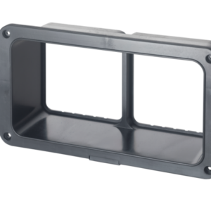 Gehäuse REICH zweifach Smart Supply, Farbe schwarz