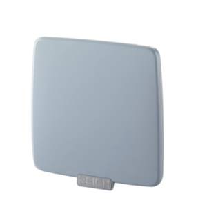 Deckel REICH einfach mit Verstärkung, Farbe matt hellgrau