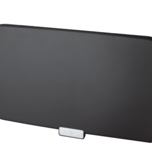 Deckel REICH zweifach mit Verstärkung, Farbe schwarz