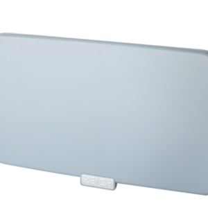 Deckel REICH zweifach mit Verstärkung, Farbe matt grau