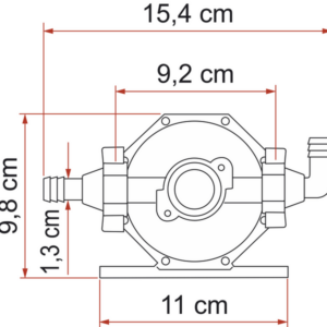 Akkumulatorentank Fiamma A 20 Farbe schwarz