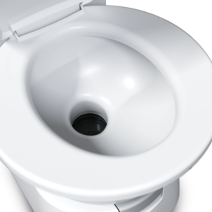 Kassettentoilette Dometic CTES4110 mit Spülwassertank 19 l, Farbe weiß