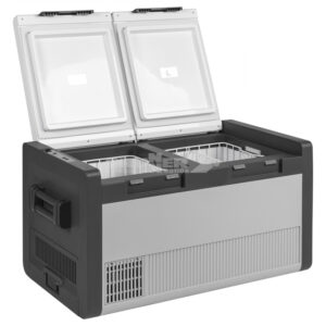 Kompressorkühlbox BRUNNER Polarys Criomaster, Dual zone, 73 l, Farbe grau