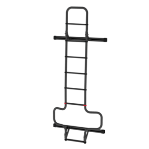 Heckleiter FIAMMA Deluxe DJ passend für Ducato H3 Farbe Deep Black