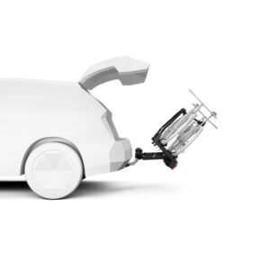 Heckfahrradträger Thule VeloSpace 3 für 2 Fahrräder Farbe schwarz