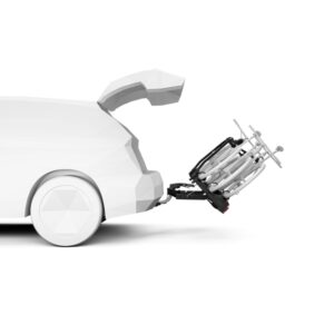 Heckfahrradträger Thule VeloSpace 3 für 3 Fahrräder Farbe schwarz