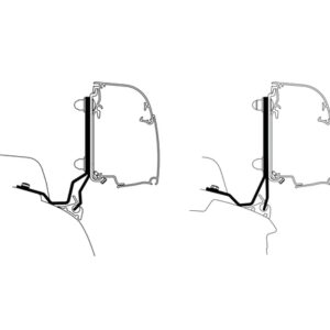Markisenadapter THULE passend für Rapido Ford Custom V710 ab 2025 für Dachmarkise Omnistor 4200