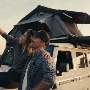 Dachzelt horntools Elements Gen II 165 cm ohne Vorzelt Farbe Midnight Stone