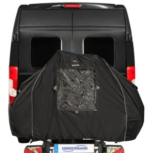 Fahrradschutzhülle HINDERMANN Universal Blackline für 2 Fahrräder Farbe schwarz