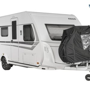 Fahrradschutzhülle HINDERMANN Universal Blackline für 2 Fahrräder Farbe schwarz