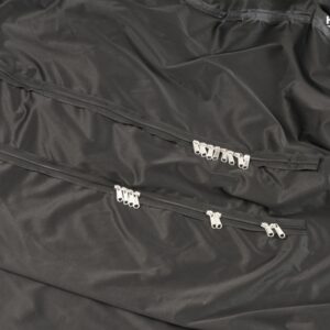 Fahrradschutzhülle HINDERMANN Universal Blackline für 2 Fahrräder Farbe schwarz