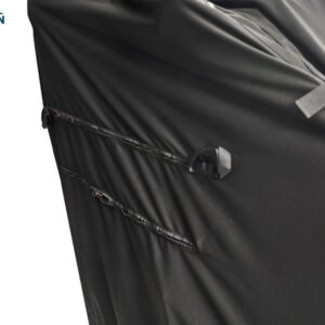 Fahrradschutzhülle HINDERMANN Universal Blackline für 3 Fahrräder Farbe schwarz