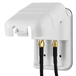 Außensteckdose MAXVIEW für Internet mit 2 SMA-Anschlüssen