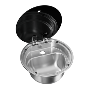 Spülbecken CVS1350RG DOMETIC rund mit Abdeckung