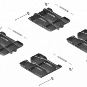 Safety Base Set KNOTT für Ausdrehstützen 425374/424908 mit Zubehör