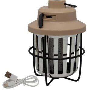 LED-Moskitolampe Eurotrail im Retrolook-Farbe: Beige Leistung: 3 W/800 V Größe: 130 x Ø 90mm