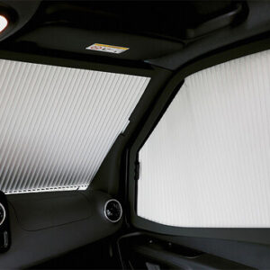 REMIfront IV Fahrerhausverdu- nkelung Set schwarz passend für Mercedes Sprinter ab 2018 Sensorpaket klein mit Griff