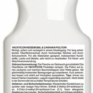 Reisemobil & Caravan Politur Yachticon Inhalt 500 ml