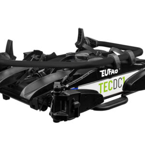 Fahrradträger EUFAB TECDC1+ für 2 Fahrräder Traglast 60 kg, Farbe schwarz