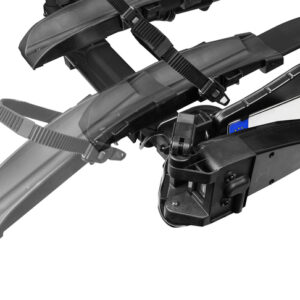 Fahrradträger EUFAB TECDC1+ für 2 Fahrräder Traglast 60 kg, Farbe schwarz