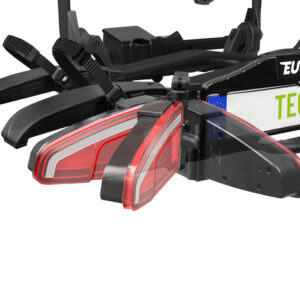 Fahrradträger EUFAB TECDC1+ für 2 Fahrräder Traglast 60 kg, Farbe schwarz