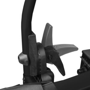 Fahrradträger EUFAB TECDC1+ für 2 Fahrräder Traglast 60 kg, Farbe schwarz