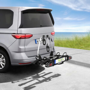 Fahrradträger EUFAB TECDC1+ für 2 Fahrräder Traglast 60 kg, Farbe schwarz