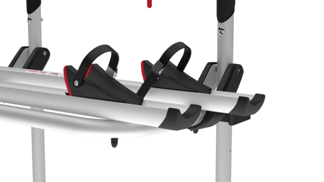 Fahrradträger FIAMMA Carry-Bike DJ 2 Räder, Traglast 40 kg Farbe Aluminium