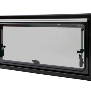 Ausstellfenster Quipon VIEW 900 x 550 mm Farbe schwarz weiß