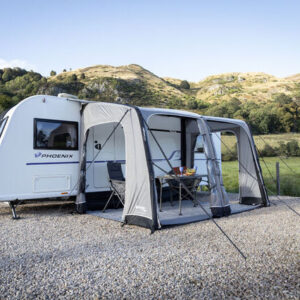 Caravan Vorzelt Vango Baletto Air 330 Farbe cloud grey
