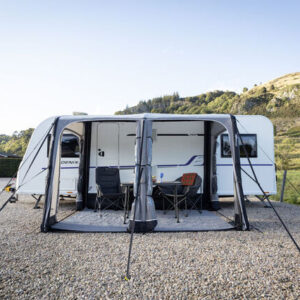 Caravan Vorzelt Vango Baletto Air 330 Farbe cloud grey